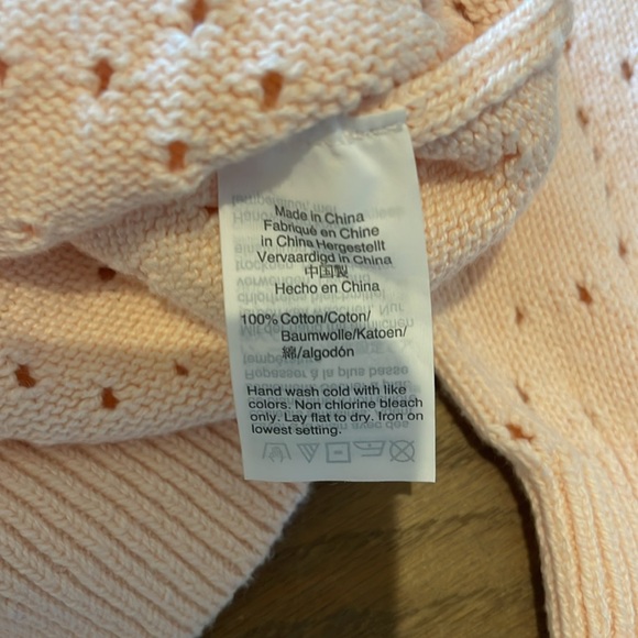 Point Sur Pointelle Sweater - S - Picture 5 of 5